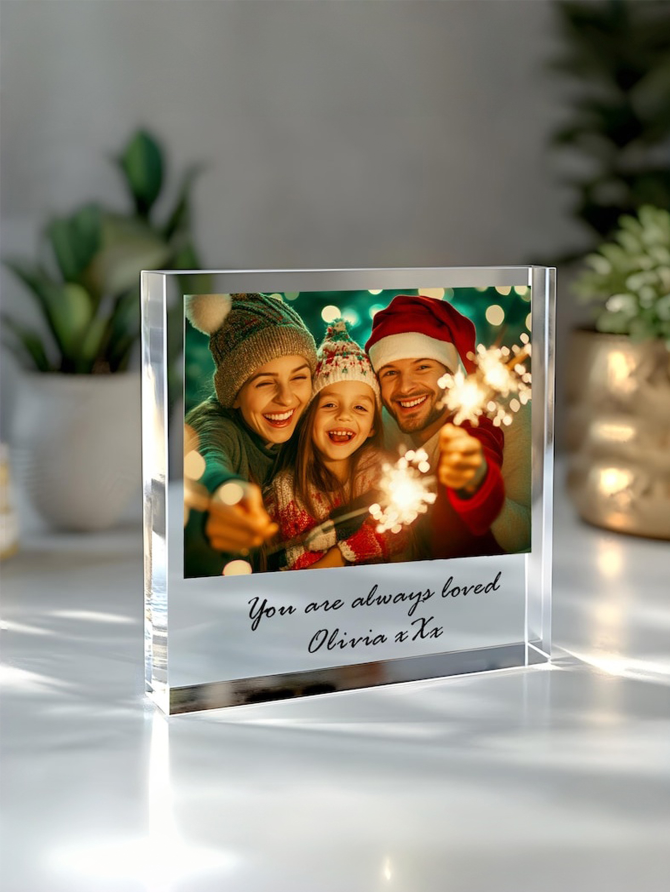 Custom Acrylic Photo Block Gift
